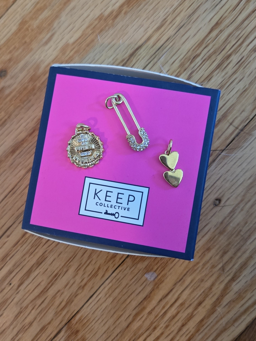 KEEP Collective Gold Charm Trio